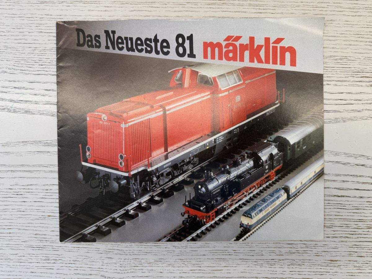 Riviste & Magazine: Märklin Neuheiten-Prospekt 1981 – Usato da Lupsingen venduto da New-Haven
