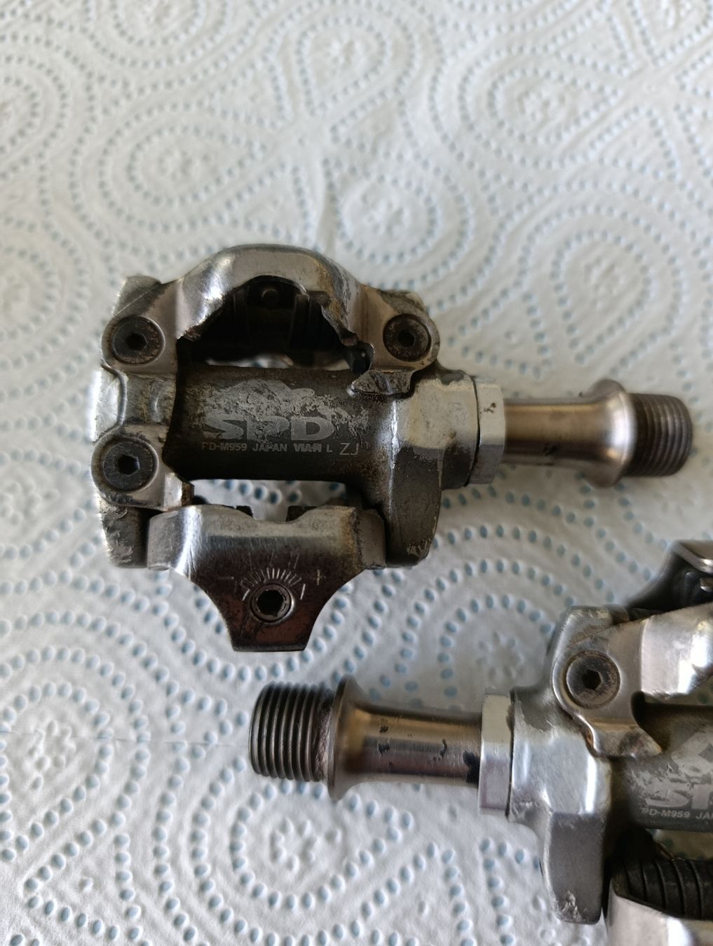 Shimano Pezzi di ricambio: Shimano XTR Klickpedal PD-M959 – Usato da Trimbach venduto da lysy507777 5