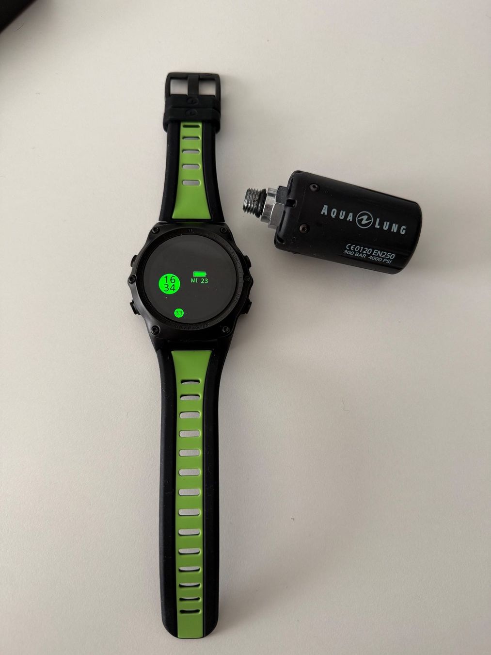 Uhren: Shearwater Teric Tauchcomputer inclusive Aqualung Sensor – Gebraucht aus Schlierbach von micheljoka 1