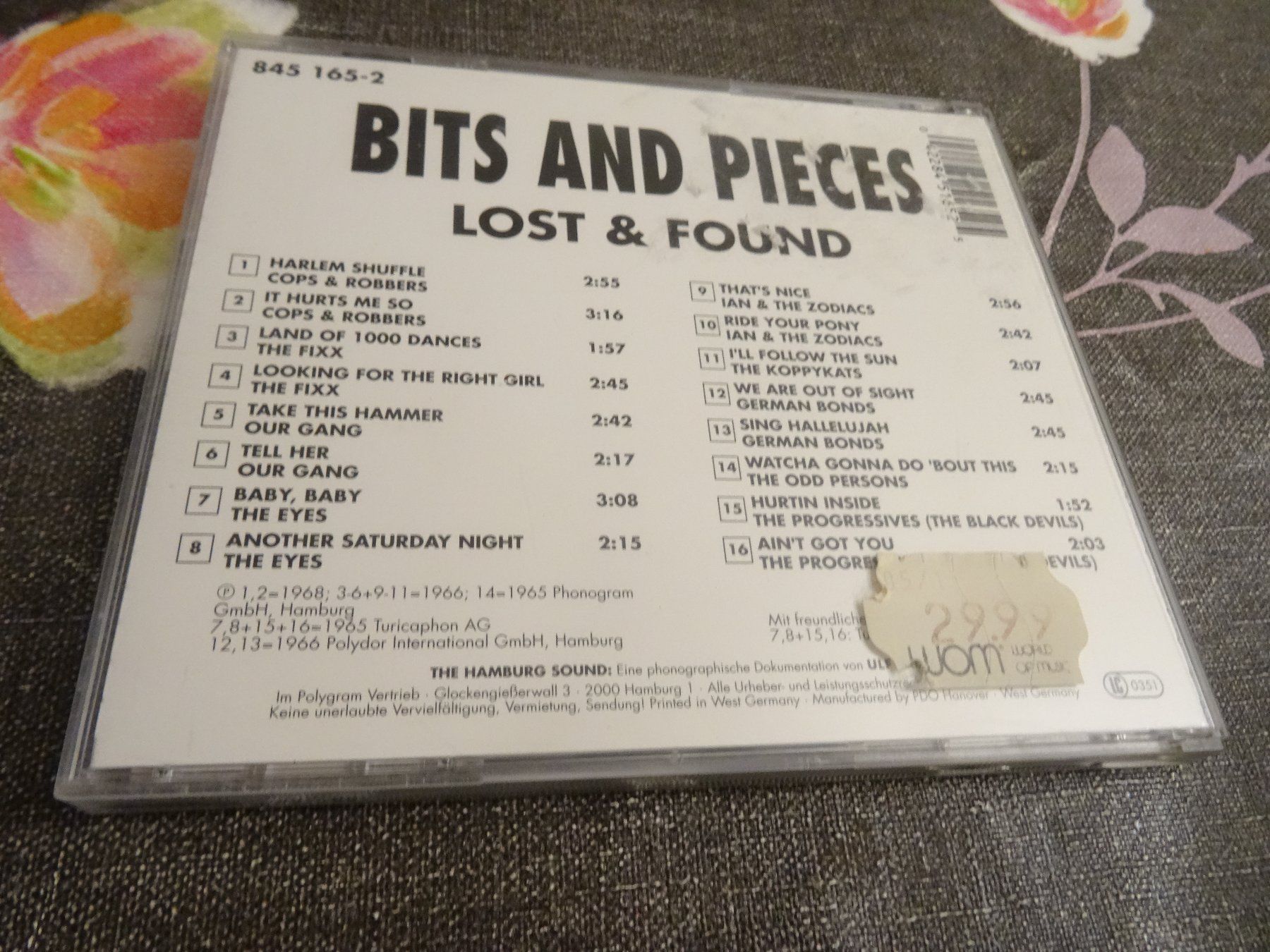 CDs: Bits and Pieces - Lost & Found CD – Gebraucht aus Olten von Disc-Ausverkauf 1