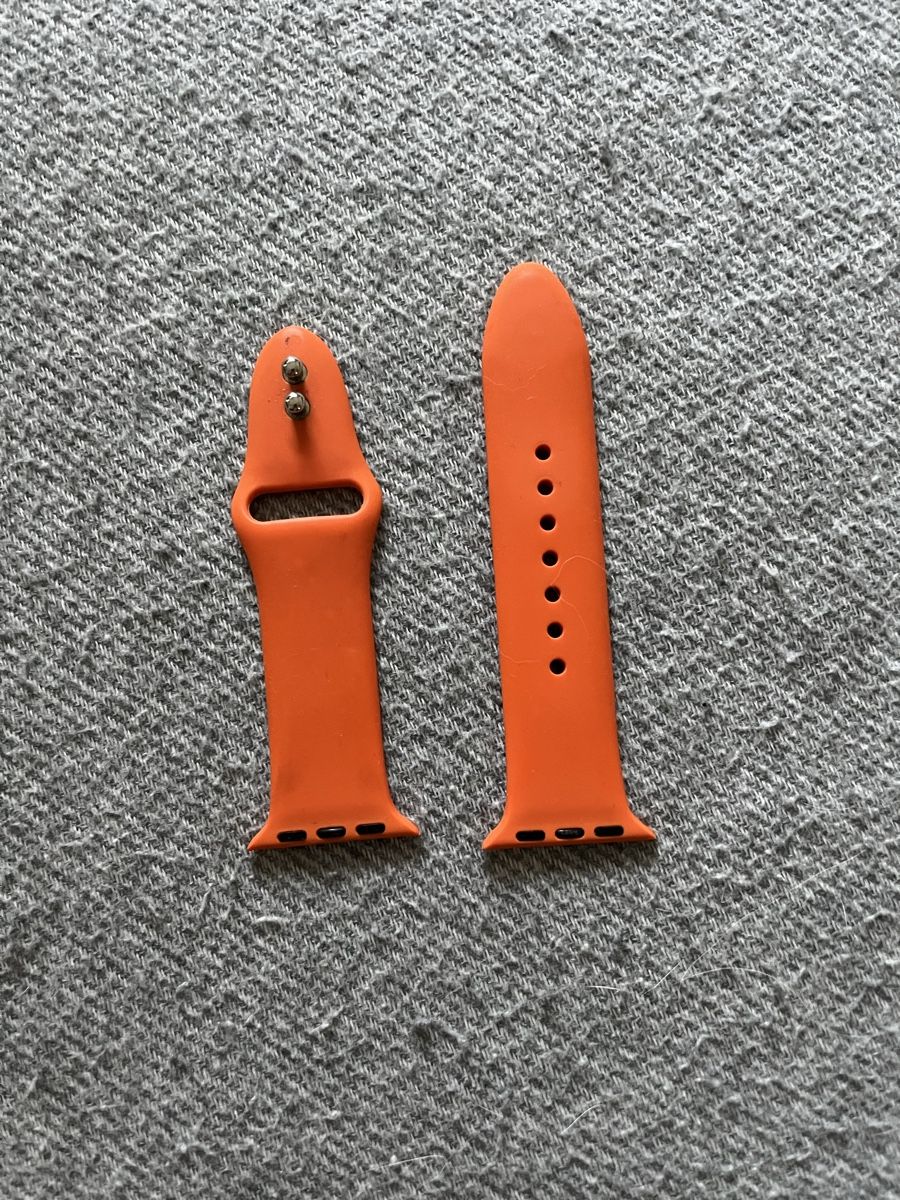 Bracciali & Braccialetti: Apple Watch Armband Orange 40mm – Usato da Thalheim venduto da karmabis_