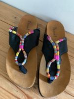 THINK! Wunderschöne Sandalen Zehentrenner Gr. 38 NEU
