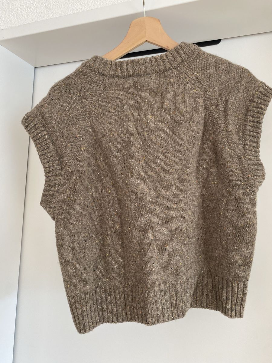 Massimo Dutti Maglioni & Felpe: Pollunder Massimo Dutti Wolle braun meliert  – Usato da Emmen venduto da Linda-Bachmann 1