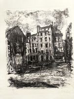 Robert Wehrlin ( 1903-1964) Lithographie, handsigniert