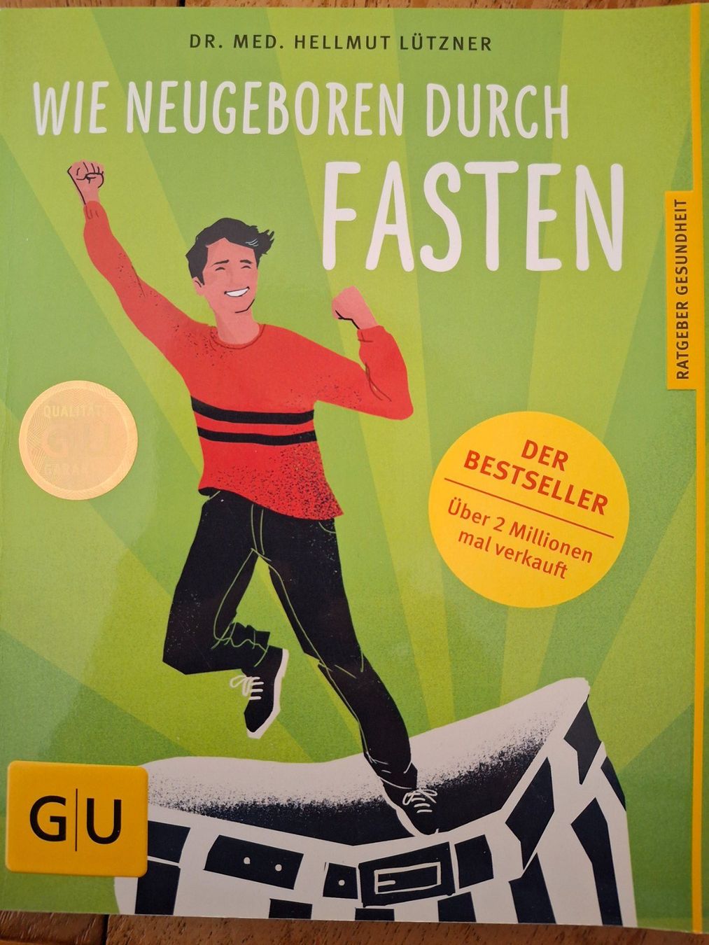Libri: Wie neugeboren durch Fasten - Dr. Hellmut Lützner – Usato da Courlevon venduto da Eiscool