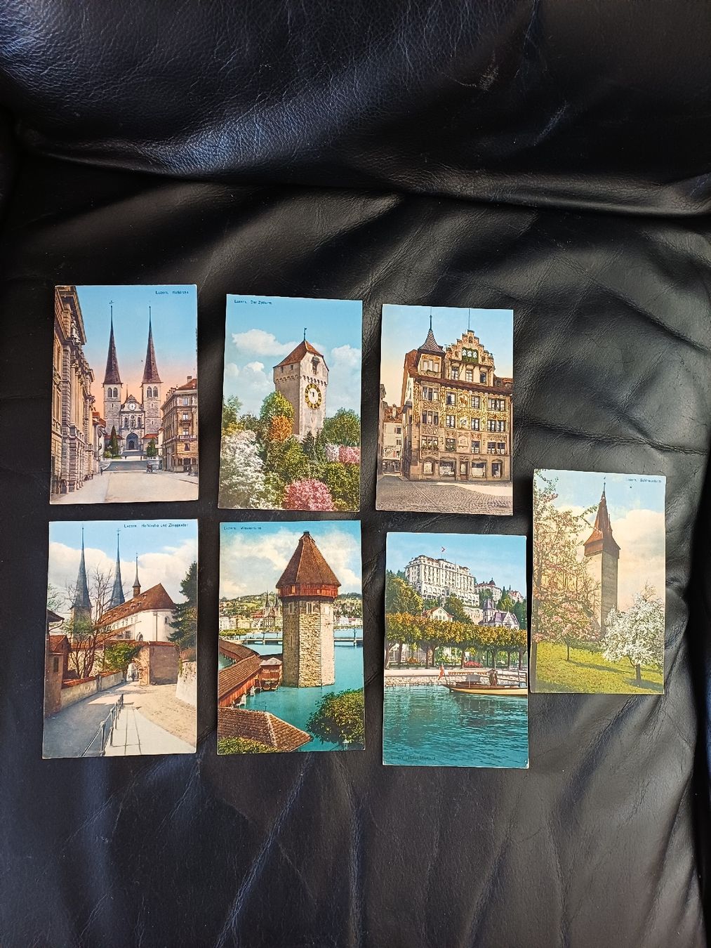 Cartes postales: 7 Alte Ansichtskarten / Postkarten aus Luzern, Schweiz – D'occasion à Ebersecken par Napf08