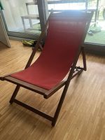 Chaise longue de jardin en bois  Bon état