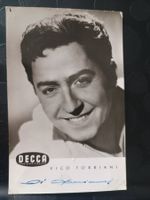 Vico Torriani - handsignierte alte Karte