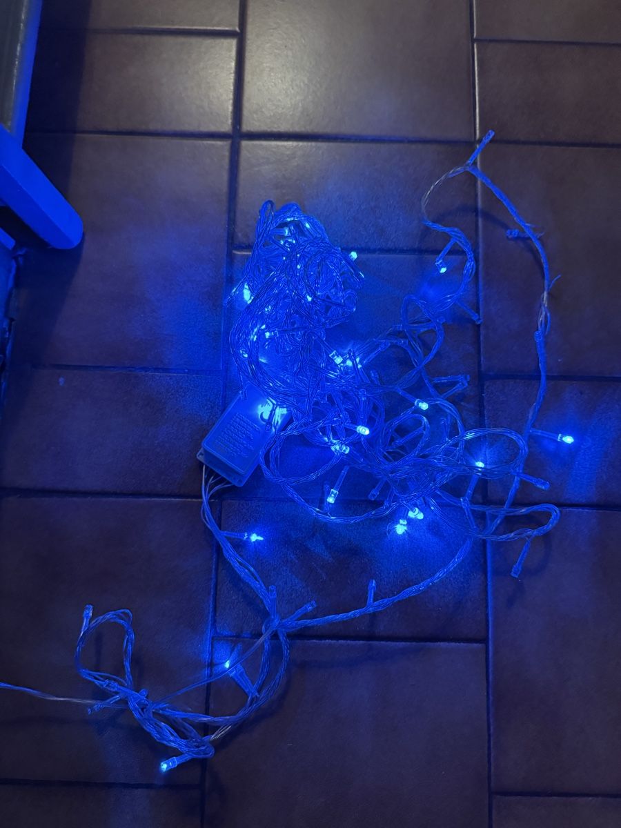 Guirlande Lumineuse LED Extérieure/Intérieure ANSIO - 20 M, Blanc Chaud, 8 Modes, Câble Transparent - Pour Noël, Jardin, Fenêtre