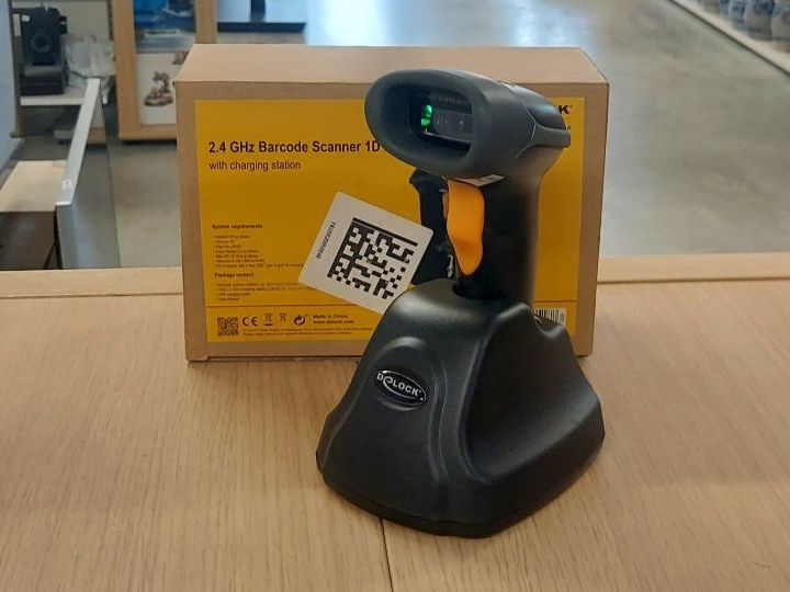 Delock Barcode Scanner 1D/2D, 2.4 GHz - (Gebraucht) in Chur für CHF 17. ...