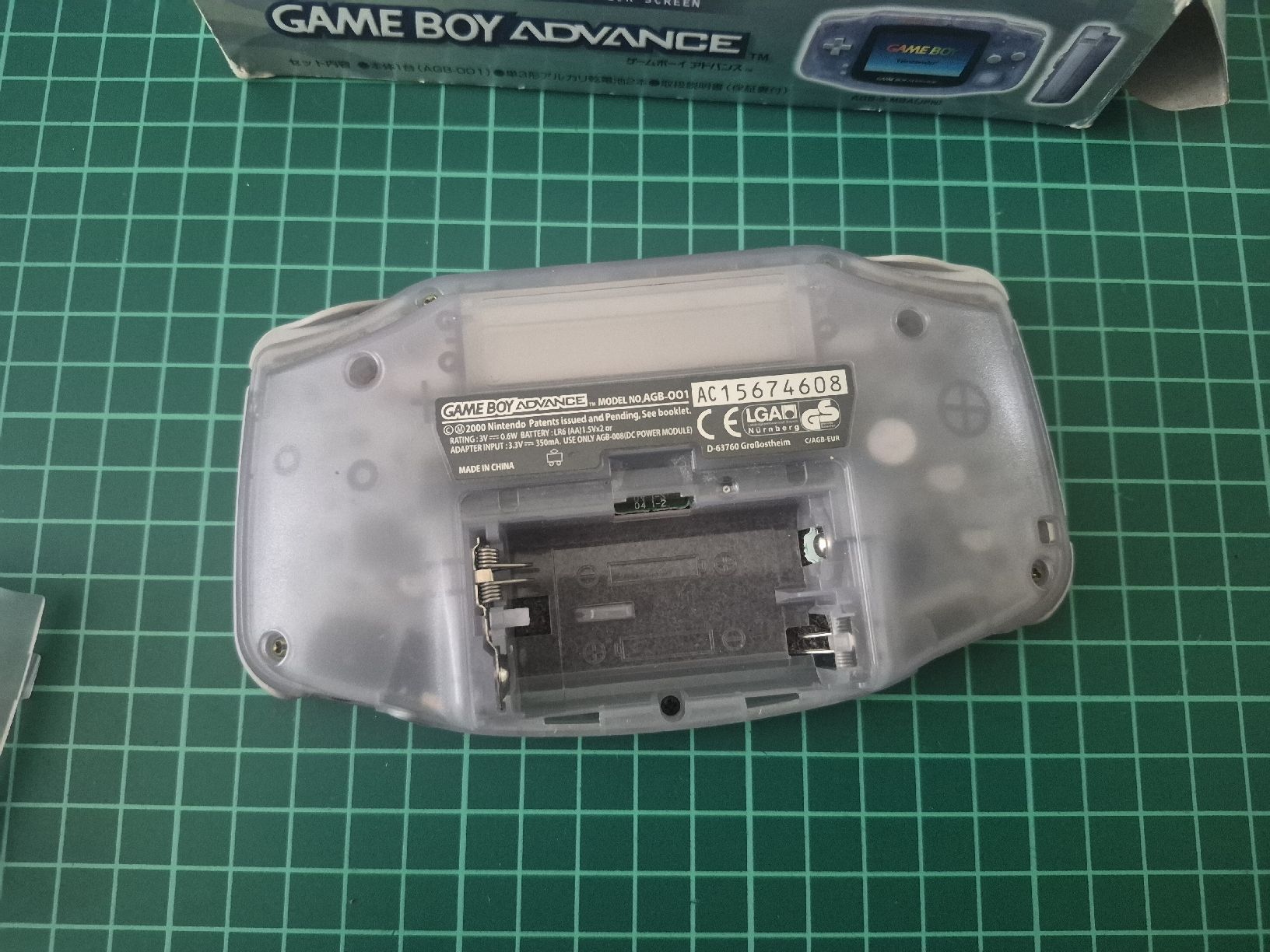 Nintendo Konsolen: Game Boy Advance translucent console with box – Gebraucht aus Meyrin von Retro-GZ 5