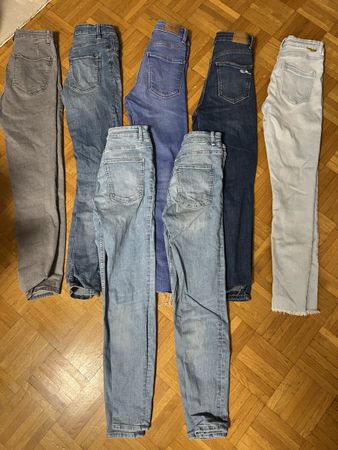 7 Jeans (Zara, Bershka) Gr. 36