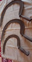3 Sicheln mit Holzgriff, Antik, guter Zustand