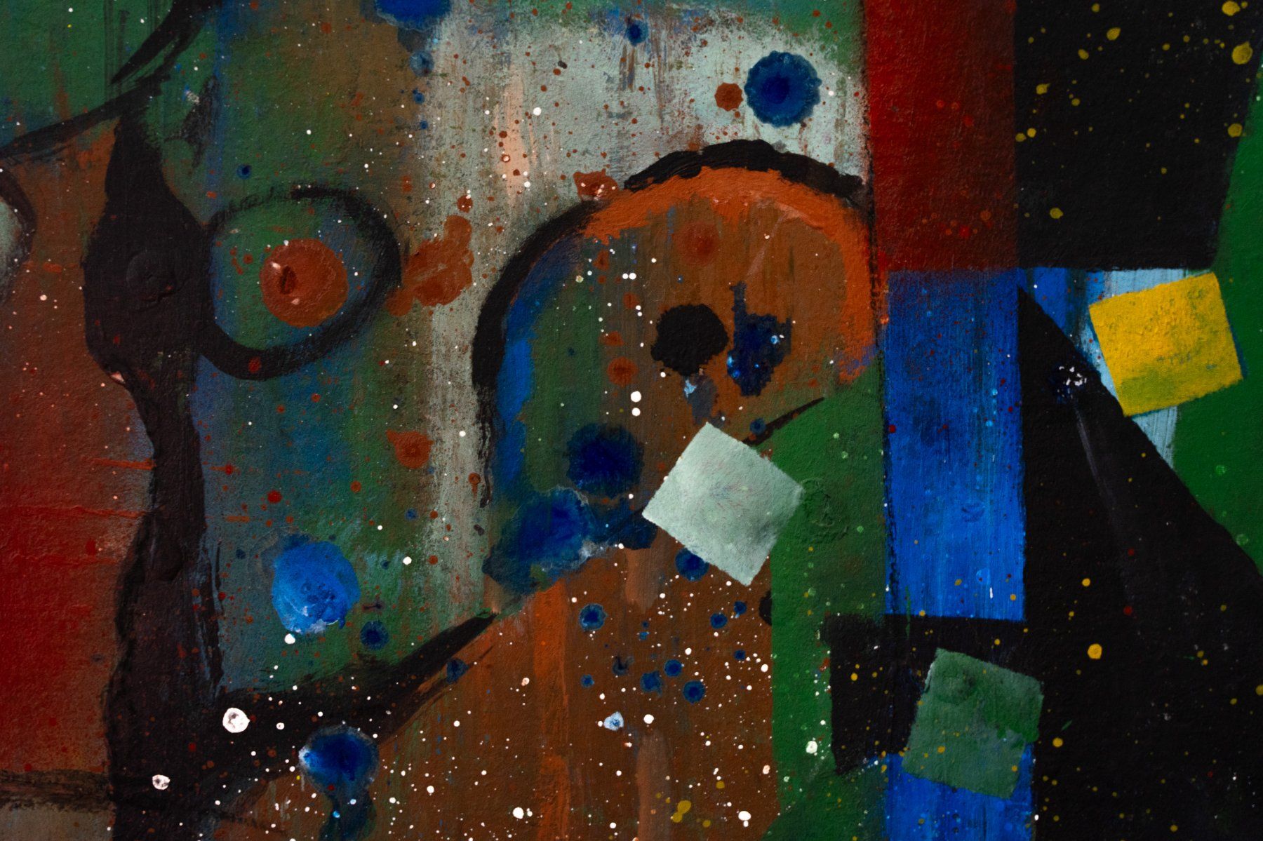 Gemälde: Gemälde Acryl Kunst Nr. 1 - Versand möglich – Gebraucht aus Schaffhausen von Studio-Ara 3