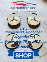 Mercedes 75mm Nabendeckel Radnaben Nabenkappen Felgendeckel
