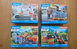 Playmobil Migros Mania Special Edition – 4 Sets NEU