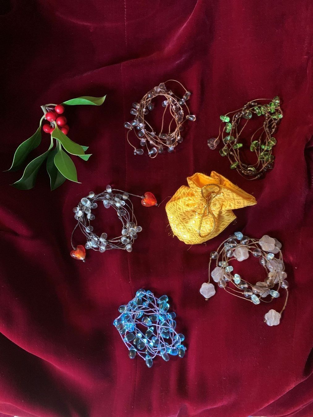 Catenine: Kette aus Glasbeads ideales Geschenk! – Nuovo (secondo la descrizione) da Küsnacht ZH venduto da sabinamari 1