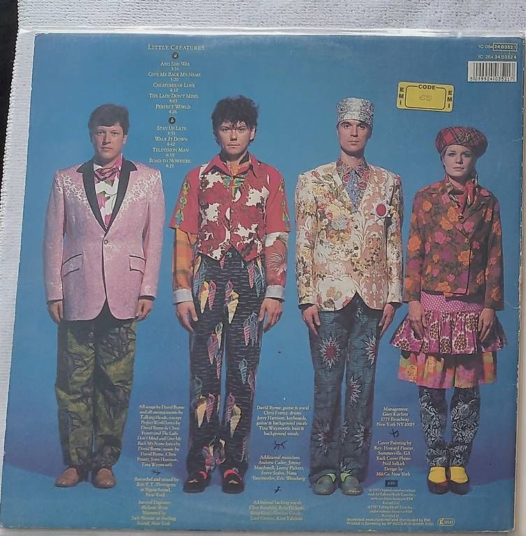 Dischi in vinile: TALKING HEADS-"little creatures" (1985)LP – Usato da NENDELN venduto da Vinylandmote 1
