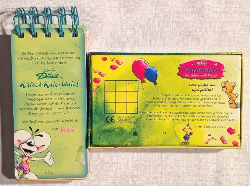 Spiele: 2x DIDDL SPIELE – Neu (gemäss Beschreibung) aus Wängi von ABIZONE-86 2