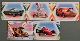 Topps Disney Neon Pixar Lot 5 Karten – Cars, Duke Caboom & M