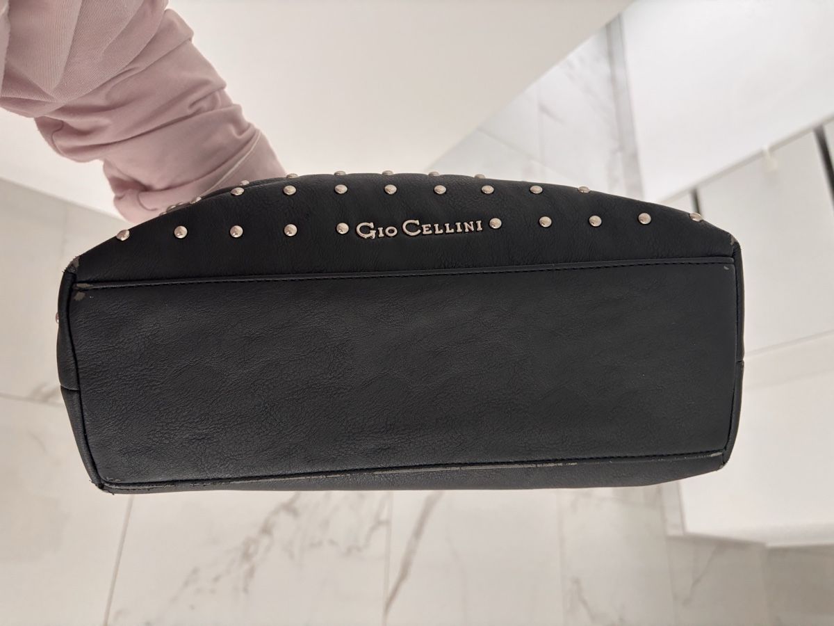 Borse da donna: Borsa Gio Cellini nera con borchie – Usato da Losone venduto da lis_8rfv 6