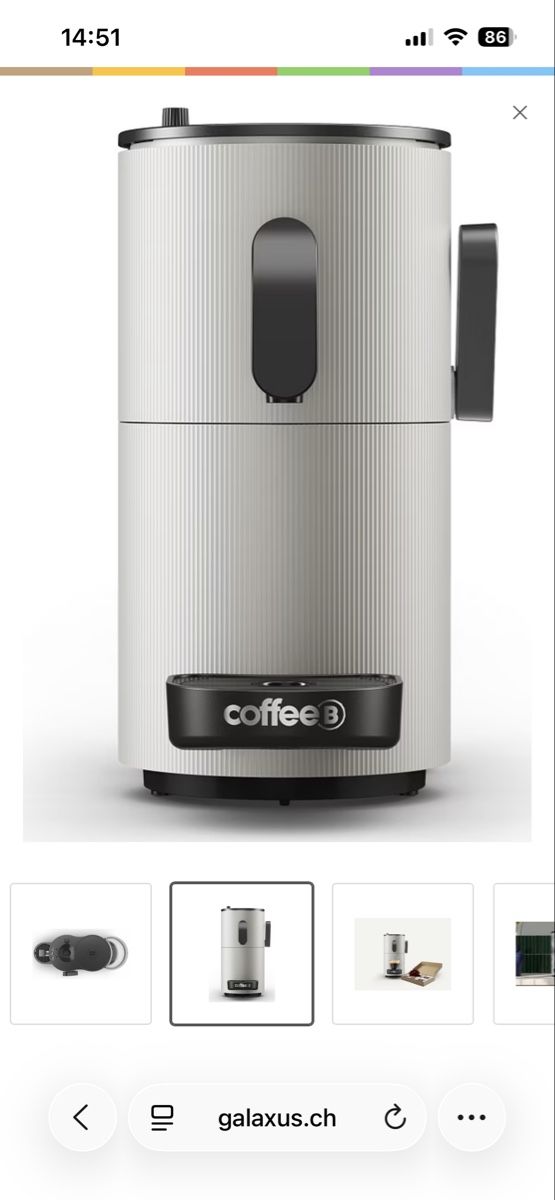 Coffee B Macchine per caffè & Macchine per espresso: Kaffee B – Nuovo e nell'imballaggio originale da Ostermundigen venduto da luli079