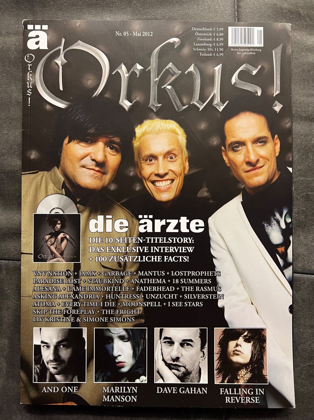 CD: Heft Orkus! Nr. 05 Mai 2012 + CD Compilation 79 – Nuovo (secondo la descrizione) da Zürich venduto da rigani