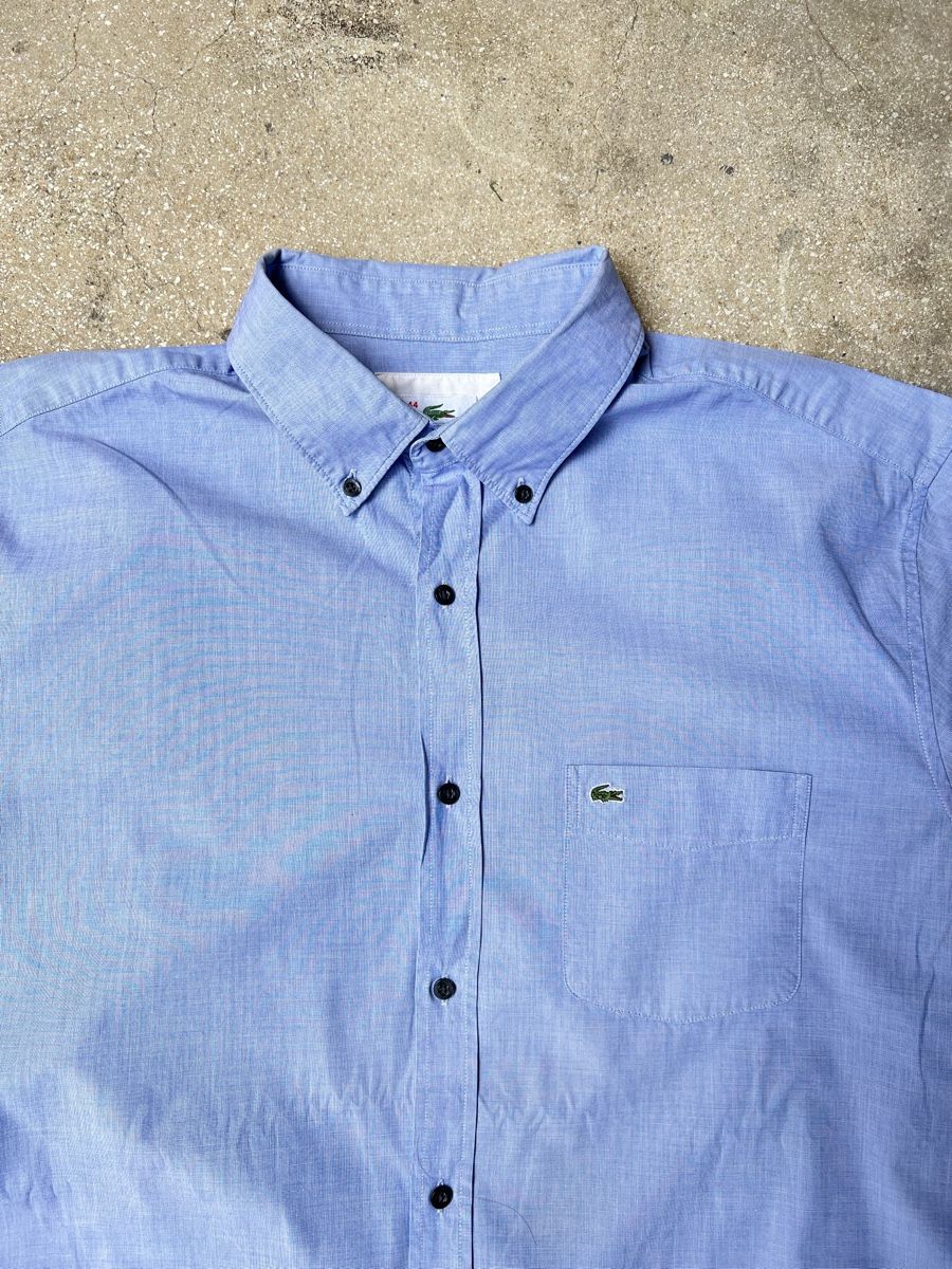 Lacoste Chemises: Lacoste Hemd Kurzarm Groesse 44 Hellblau Baumwolle – D'occasion à Prilly par SinngeBung 1