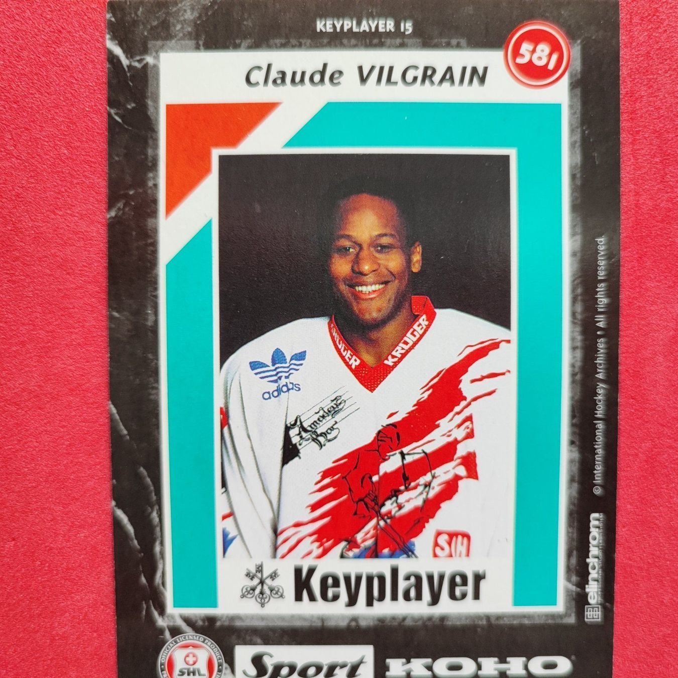 Carte collezionabili: Claude Vilgrain - HERISAU - 1996/97 – Usato da Dübendorf venduto da kb86_MOVIE 1