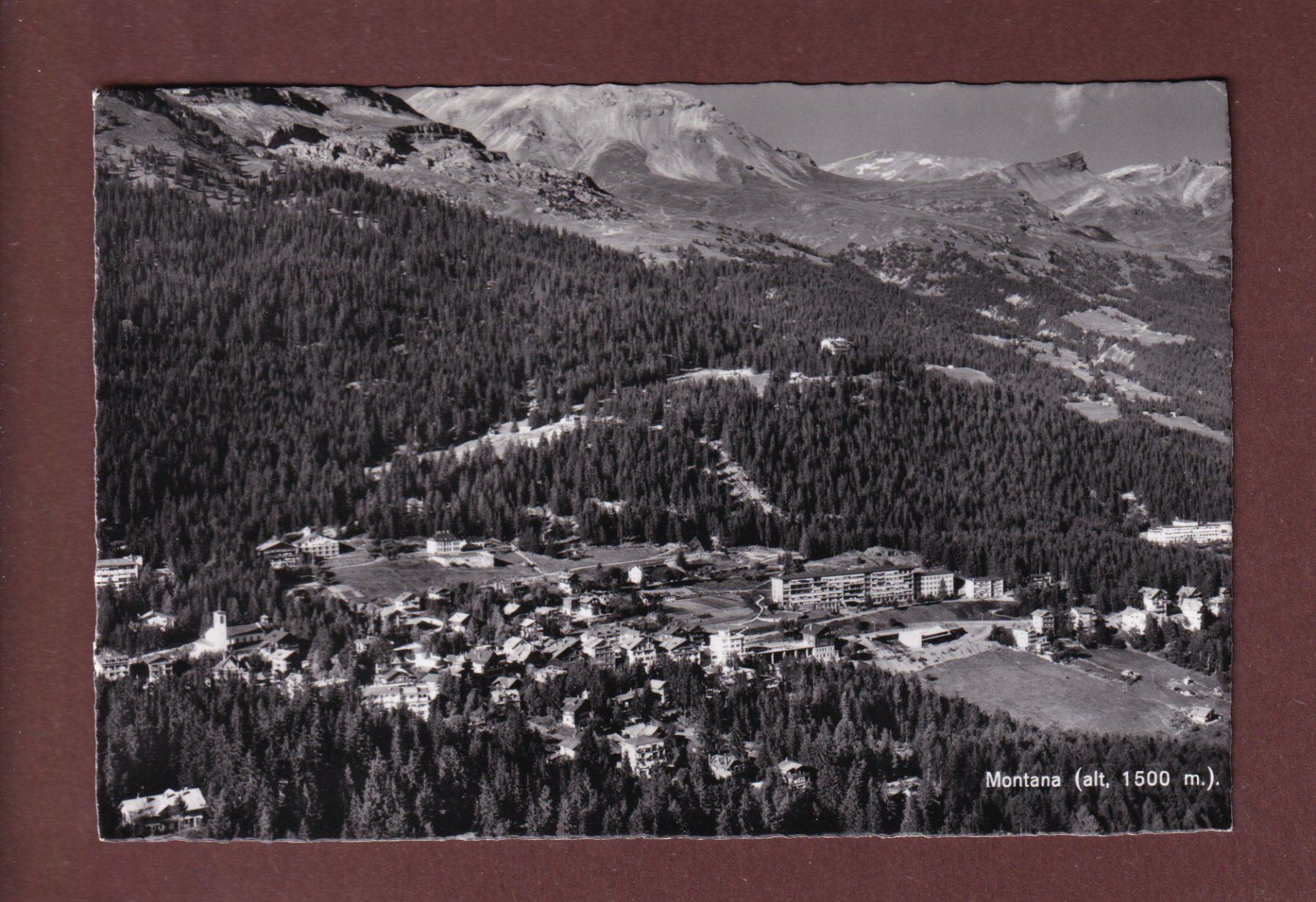 Cartes postales: MONTANA - 1958 – D'occasion à Pully par nicecards-shop