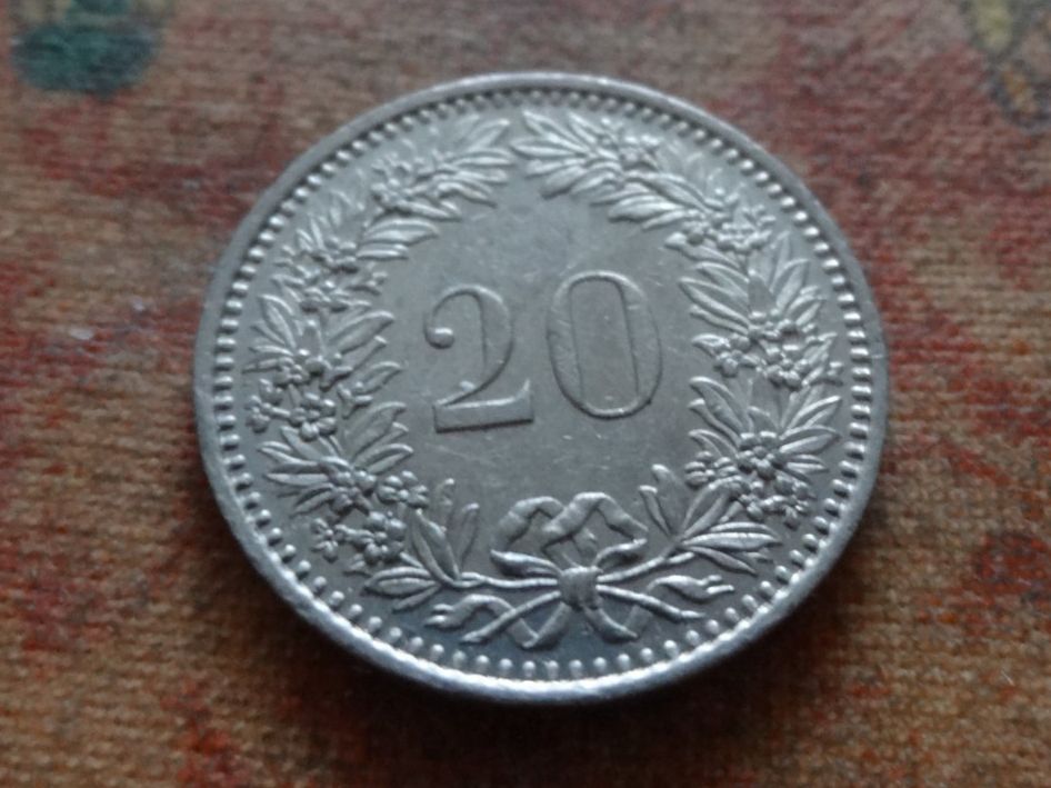 Tutti le monete: 20 Rp. 1984 – Usato da Romanel-sur-Lausanne venduto da Swift13 1