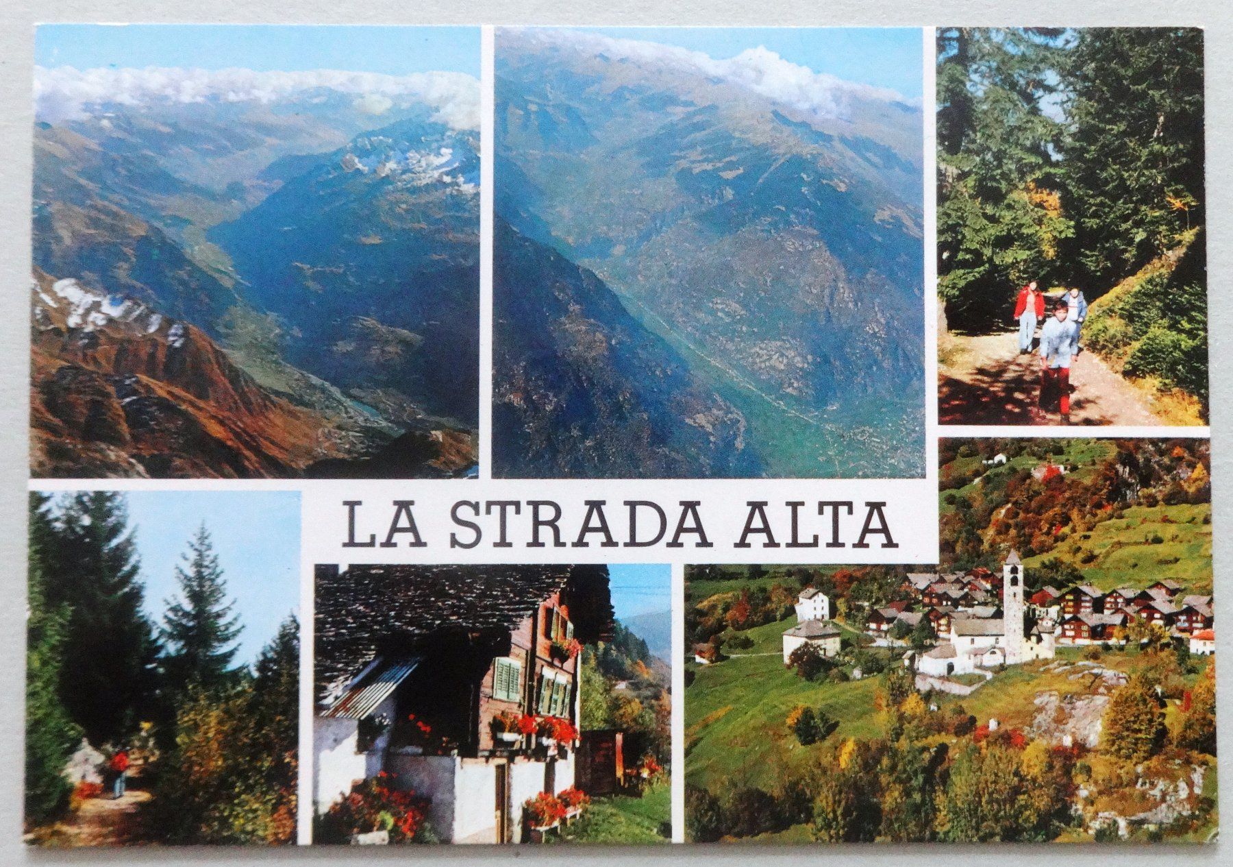 Cartes postales: La strada Alta della Valle Leventina – D'occasion à Fétigny par Billy2miny