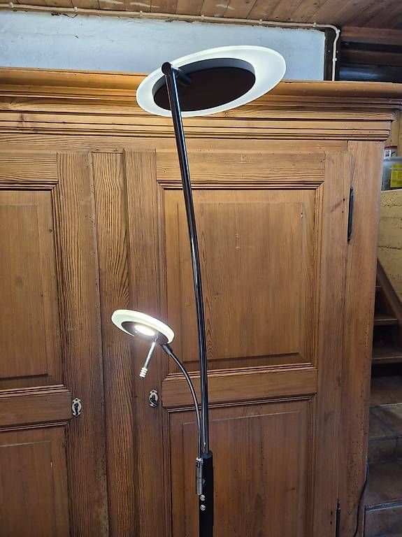 Lampen: Stehleuchte mit Deckenfluter und Lesearm – Gebraucht aus Rafz von DaSchi 2