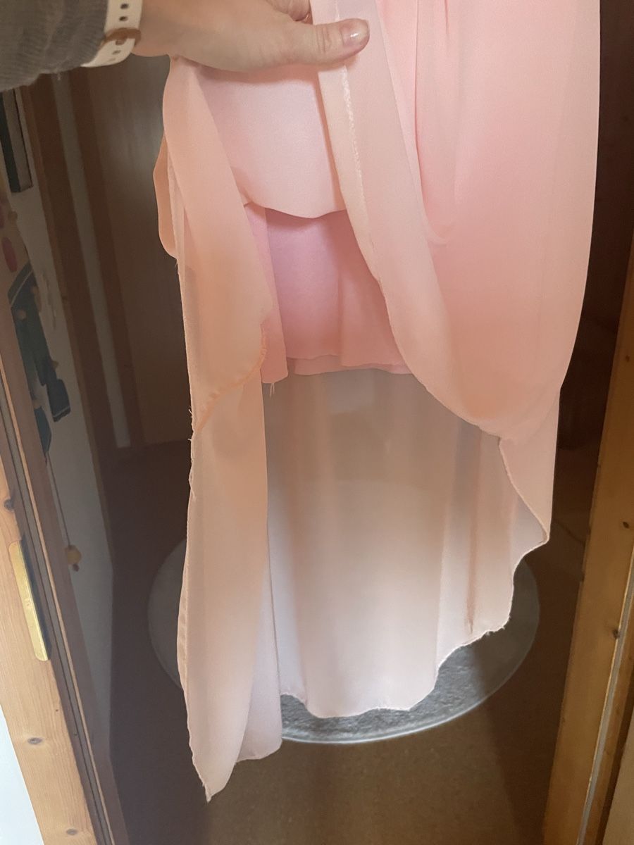 Vestiti: Sommerliches, rosa Kleid mit Spitze, Grösse S – Usato da Obernau venduto da Bekka. 2