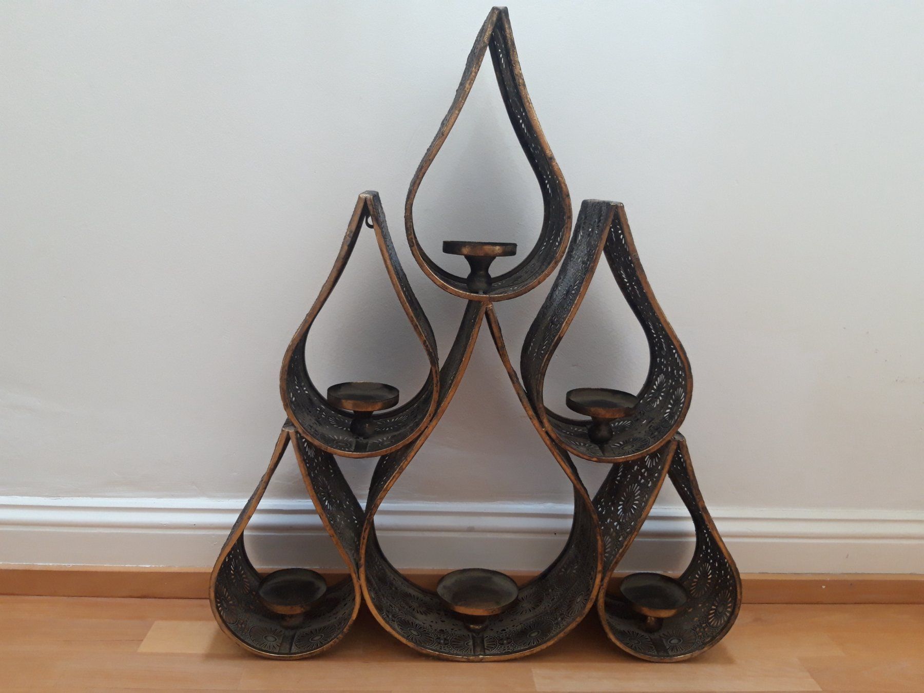 Bougeoirs: Kerzenhalter Kerzenständer Orient Boho Ethno Metall – Neuf (Voir description) à Feuerthalen par tanatha_st