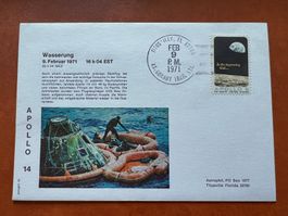 Brief Apollo 14 Wasserung  (R31)