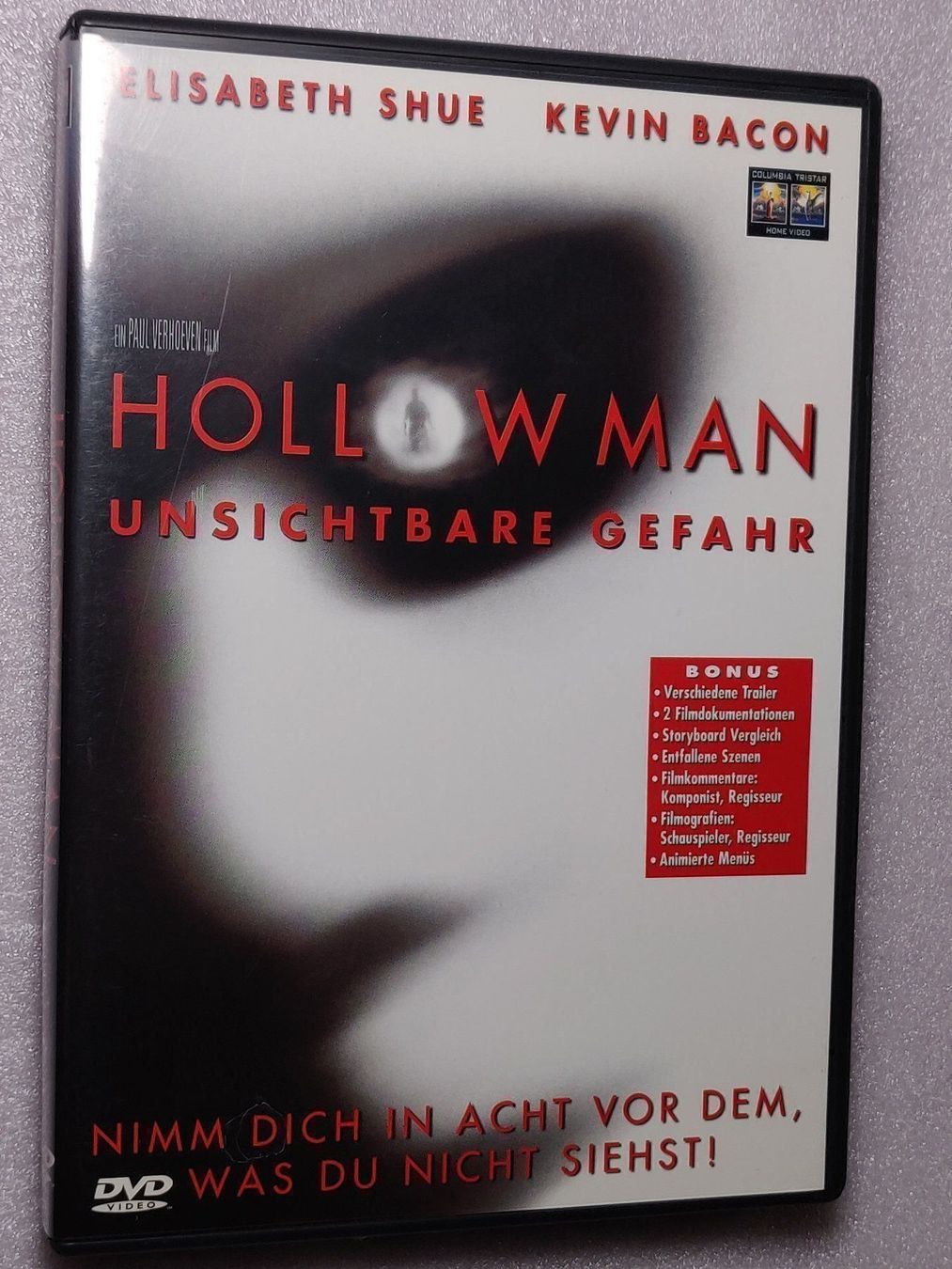 Tutti i DVDs: Hollow man / DVD / NP 34.90 – Usato da Zollikofen venduto da Blackie
