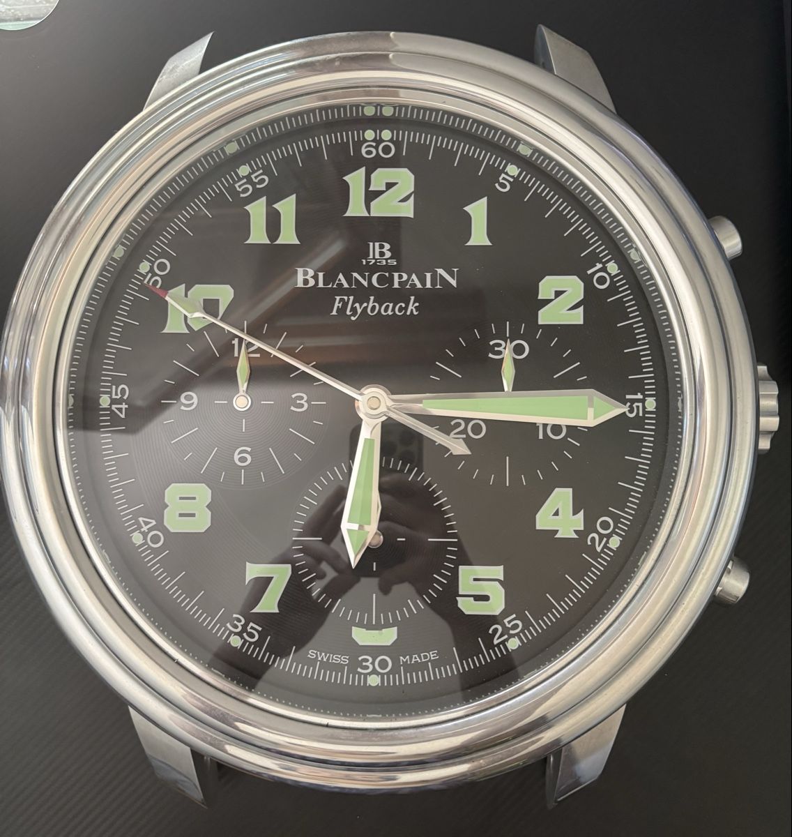 Blancpain Orologi da terra & Orologi da parete: Horloge murale Blancpain Flyback – Usato da Salavaux venduto da Ostervintage