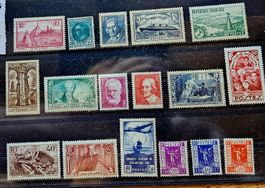 FRANCE timbres  anciens neufs ** 1934-37