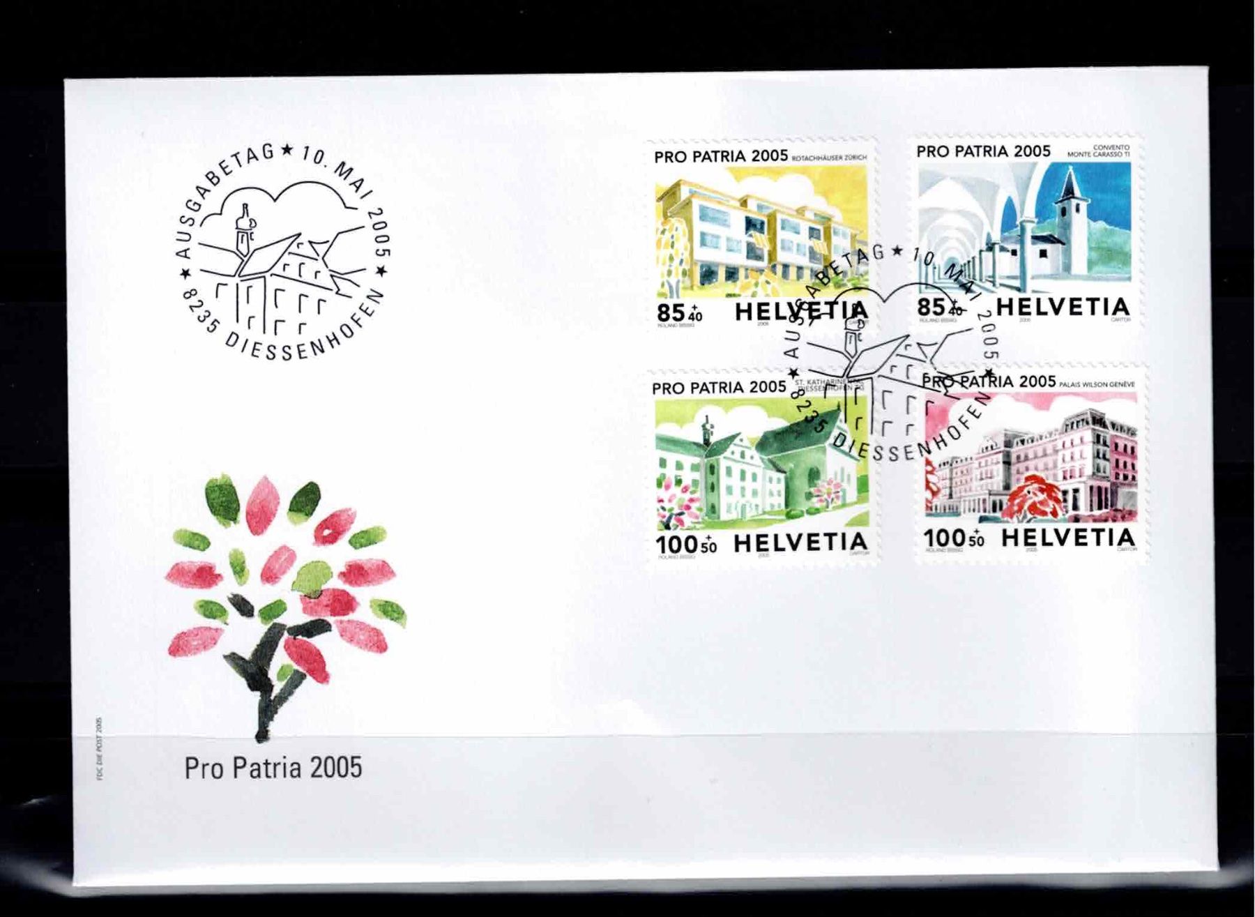 Tutti i francobolli: CH FDC Pro Patria Satz 2005 – Nuovo e nell'imballaggio originale da Koblenz venduto da Markenhimmel