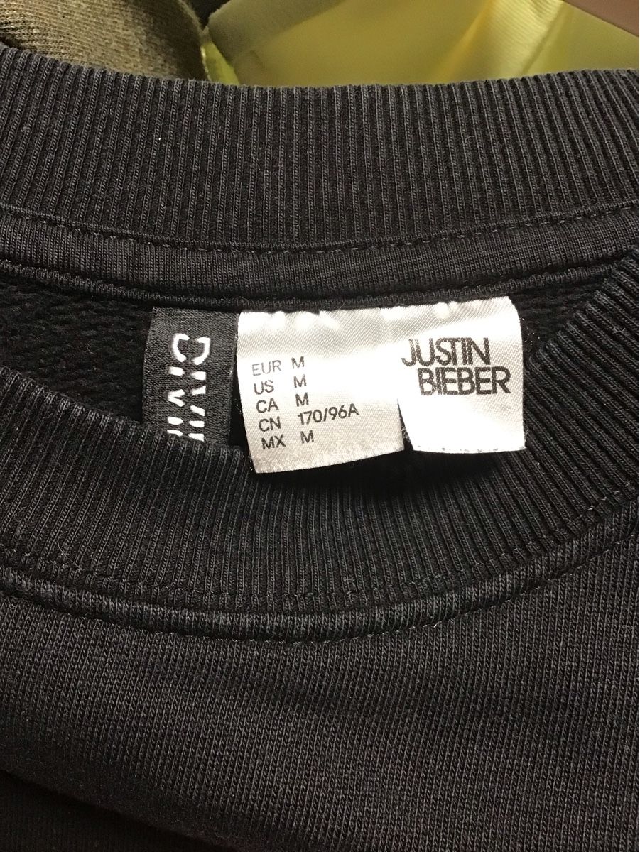 H&M Maglioni & Felpe: Pullover Justin Bieber schwarz Grösse M guter Zustand – Usato da Aarburg venduto da Sonnenschein6 2