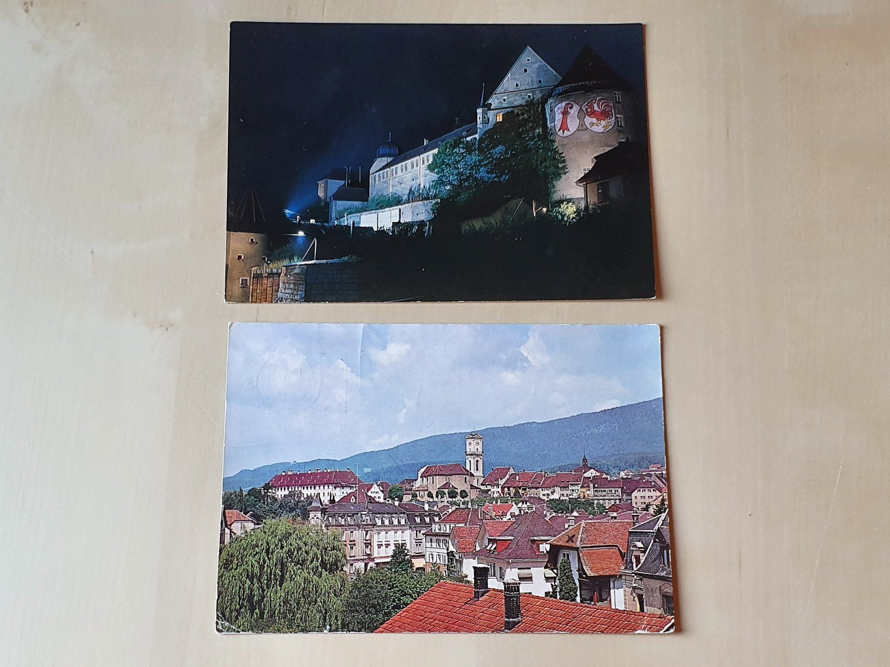 Cartoline postali: 2 x Karten Jura – Usato da Stansstad venduto da collectorsshop