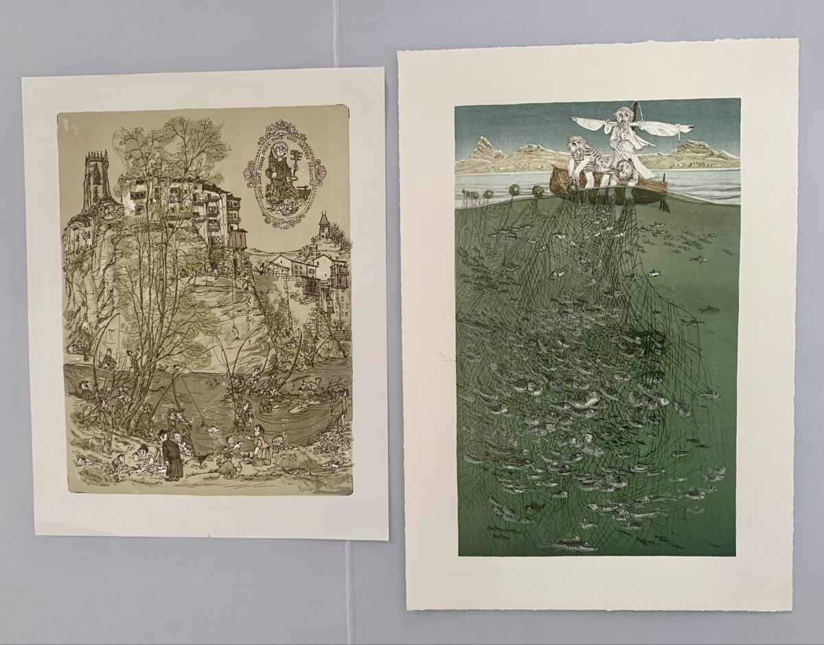 Grafica & Litografie: Schweizer Kunst - Teddy AEBY (1928-1992) – Usato da Düdingen venduto da polytropon_5