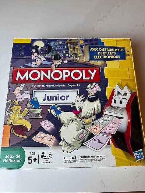 Jeux: Monopoly junior – D'occasion à Genève par e96_9f2n