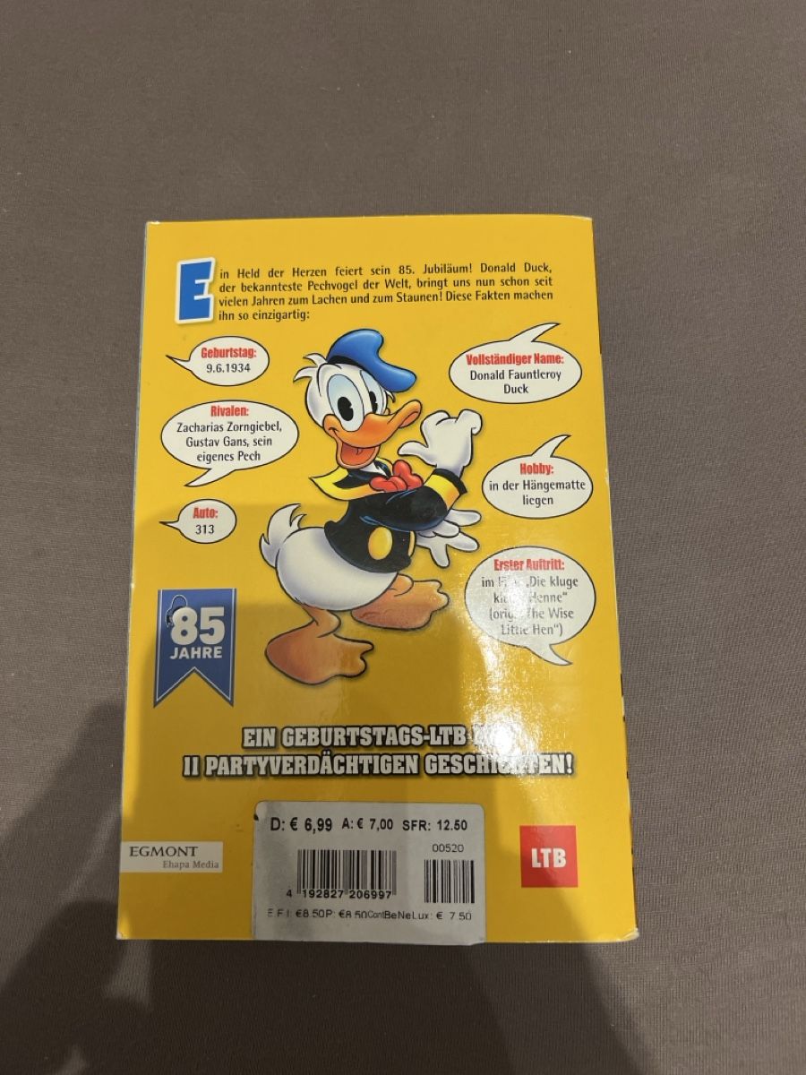 Fumetti: LTB 85 Jahre Donald Duck – Nuovo (secondo la descrizione) da Boswil venduto da yan_5nkf 1