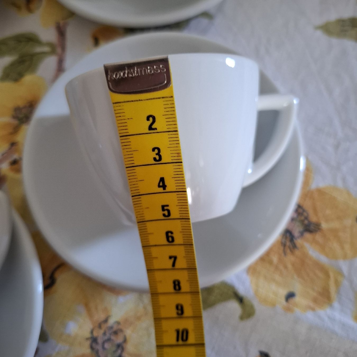 Geschirrsets: 5 Robuste Espressotassen mit Unterteller – Gebraucht aus Dietikon von Hirschkopf 5