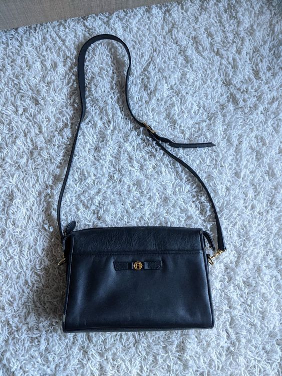 Schwarze Vintage Etienne Aigner Tasche Kaufen Auf Ricardo