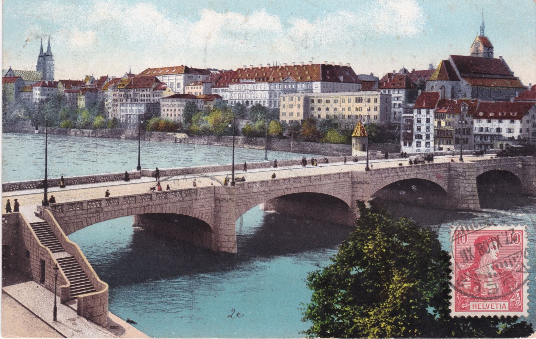 Cartoline postali: Lot Kanton Basel-Stadt – Usato da Baar venduto da dokuba 2