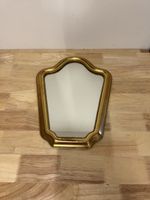 Wandspiegel Gold Rahmen Verziert 33cm Höhe