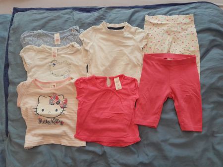Kinder T-Shirts und Leggins Grösse 62